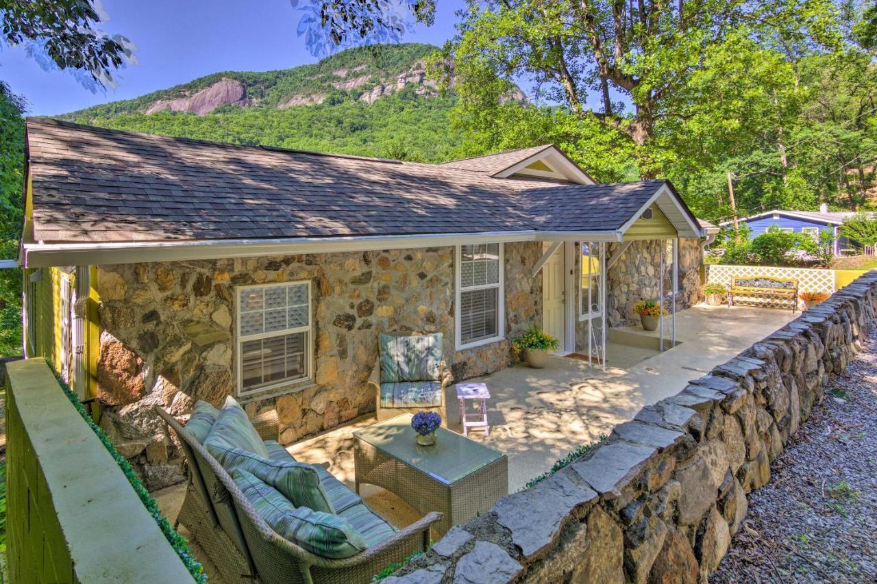 Unique Chimney Rock Cottage With Breathtaking Views Lake Lure Exterior foto