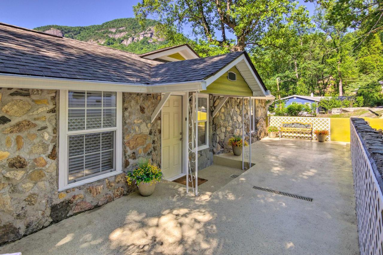 Unique Chimney Rock Cottage With Breathtaking Views Lake Lure Exterior foto